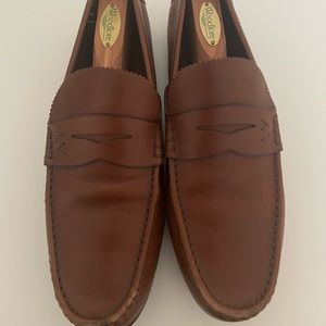 Louis Vuitton penny loafers.I bought them from the aventura Florida boutique